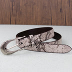 Snakeskin Retro Style Women's Belt