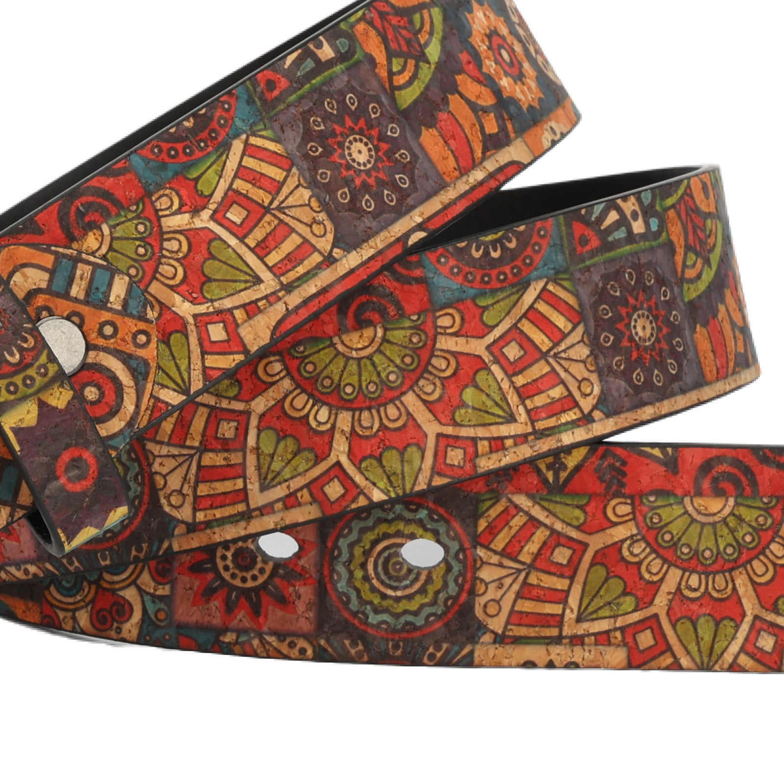 Vintage Artistic Pattern Metal Buckle Belt