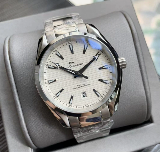 150M Anti-Magnetic Stainless Steel Watch | Textured Dial Mechanical Model