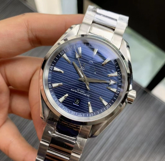 150M Anti-Magnetic Stainless Steel Watch | Textured Dial Mechanical Model